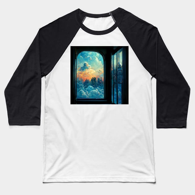 Heaven's Window | Kingdom Come Baseball T-Shirt by Kazaiart